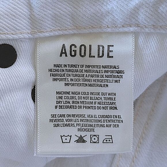 Agolde Ripley Mid-Rise Straight Jean size 24 - Picture 4 of 13